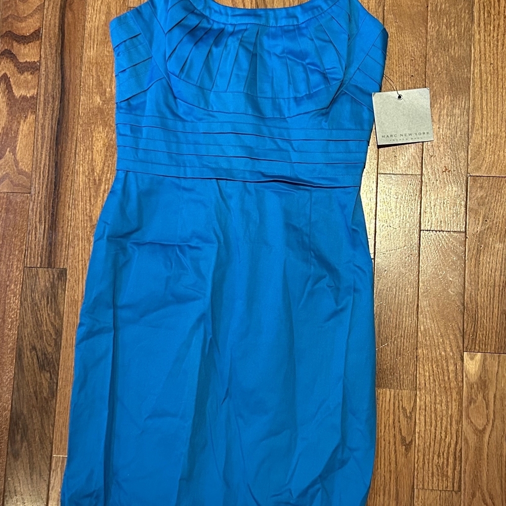 NWT Marc Jacobs Spahgetti Strap Dress in Vibrant Blue